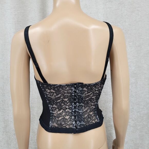 Hollywood Maxwell Definitely Yours V-Ette 40s 50s Whirlpool Corset Bra 32B RARE - Picture 8 of 16